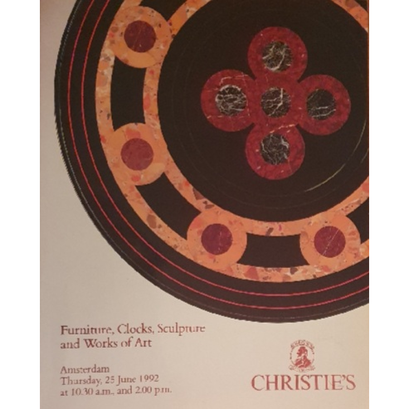 Veilingcatalogus Christie's Amsterdam 25 June 1992